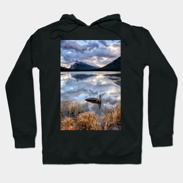 A Lake of Clouds and Mountains Hoodie by krepsher